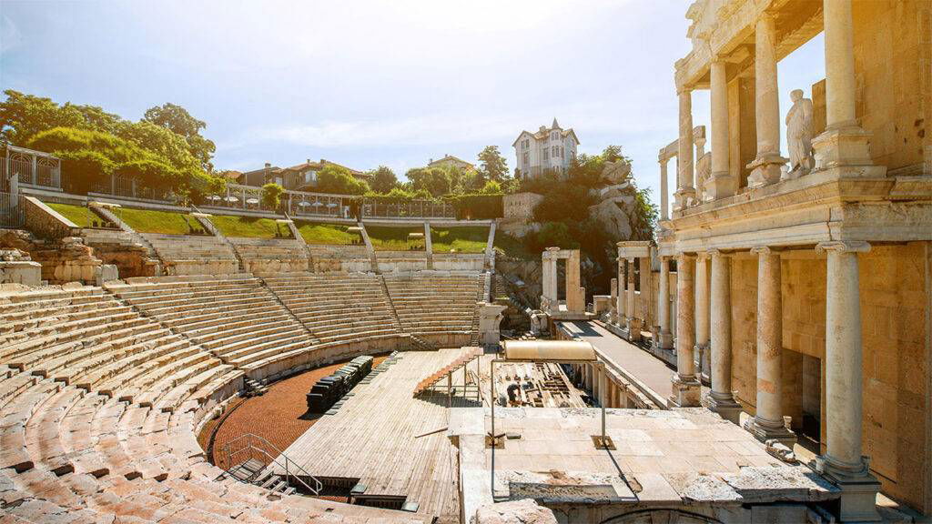 Teatro Romano en Plovdiv